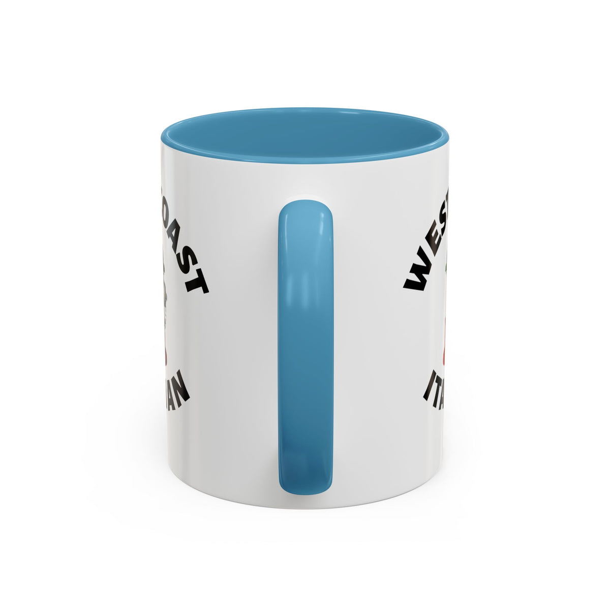 West Coast Coffee Mug with Fire Hydrant Design, Unique Gift for Italians, Fun Kitchen Decor