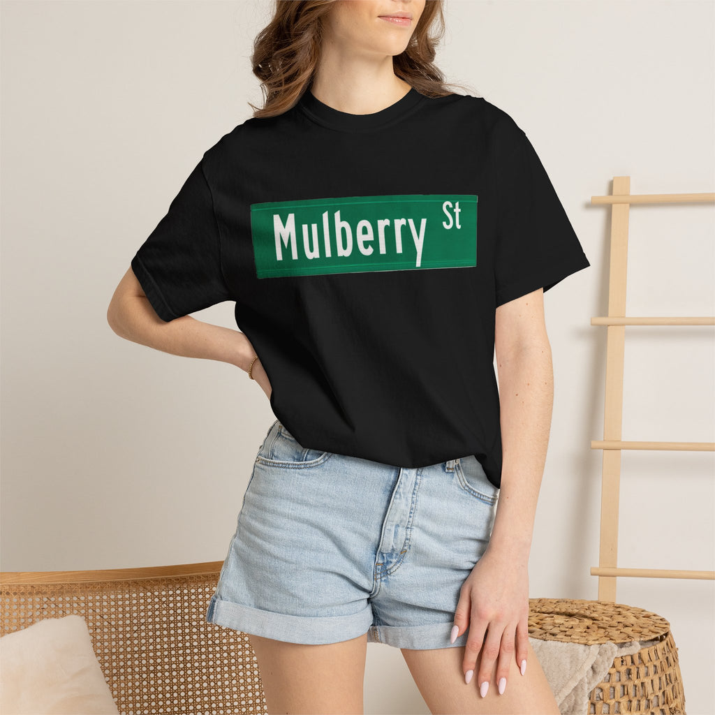 Mulberry St Tee | Street Style, Unisex Fashion, Comfortable Casual Wear
