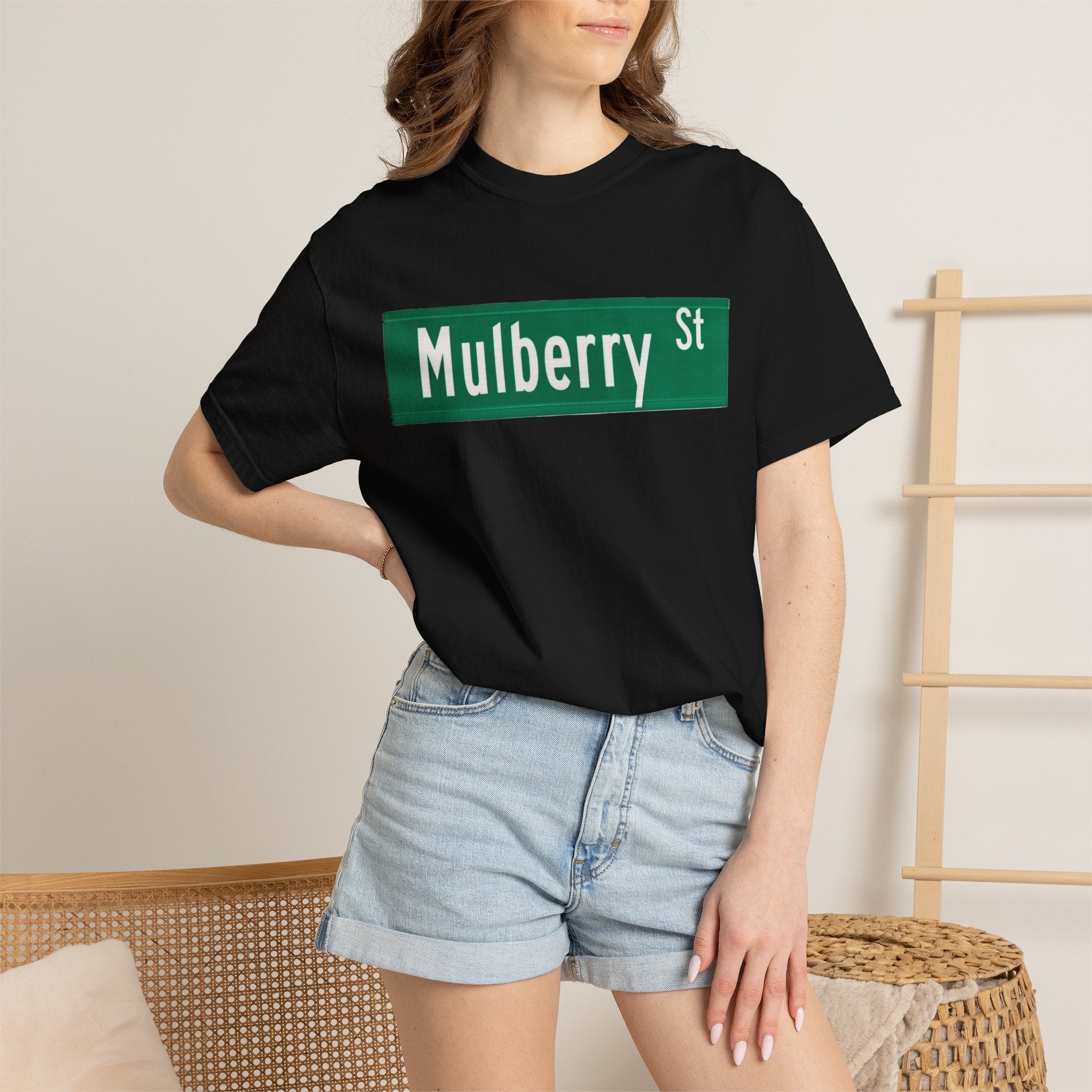 Mulberry St Tee | Street Style, Unisex Fashion, Comfortable Casual Wear