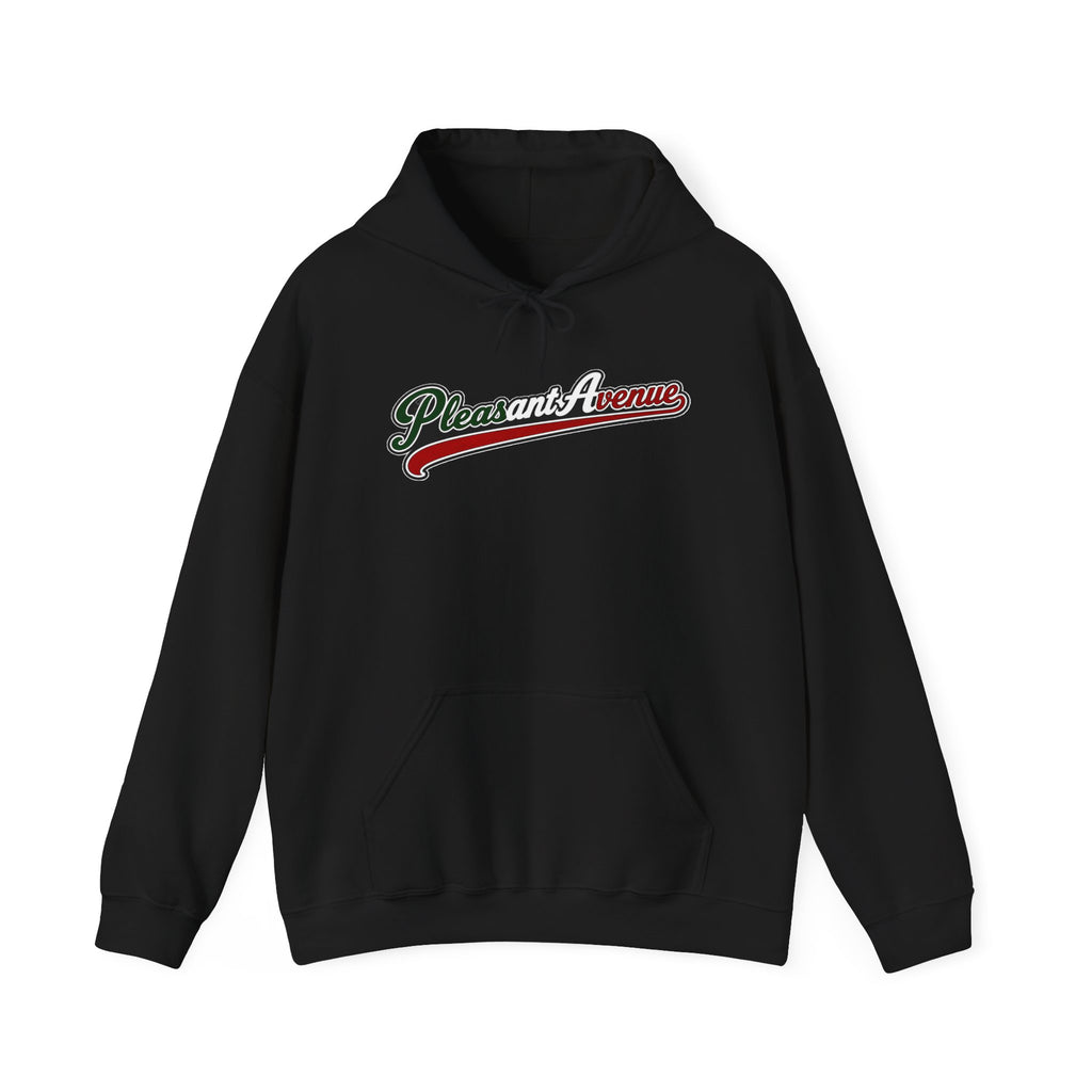 Bay PKWY Hoodie — Italian Flag Script Pullover