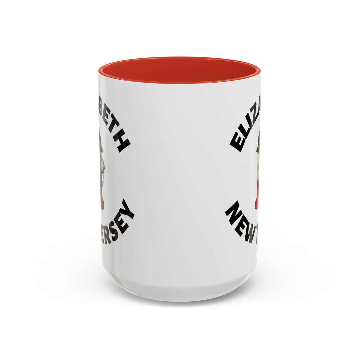 Coffee Mug - Elizabeth with Fire Hydrant Design, Unique Gift for Italians