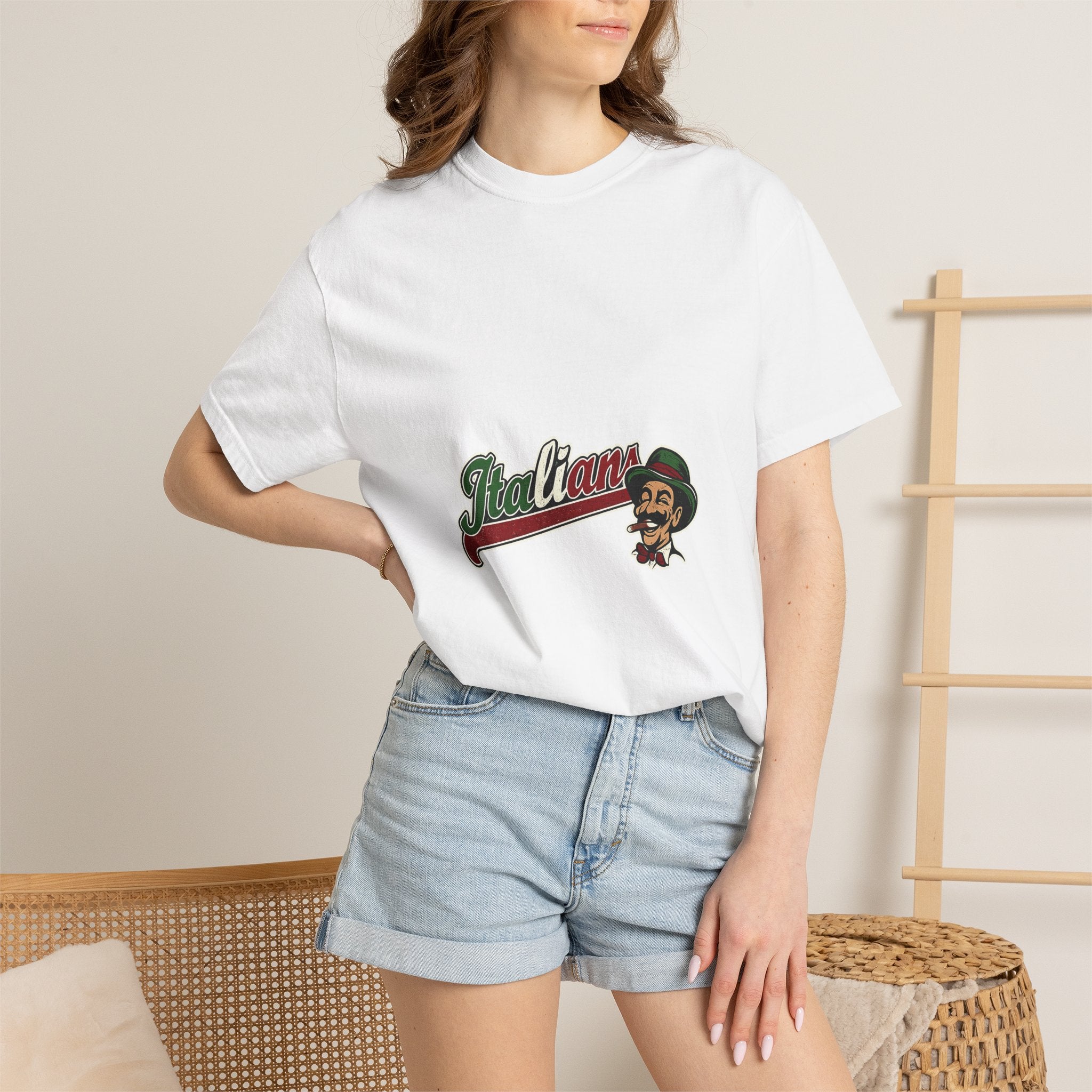 Italians Jersey Logo Tee | Street Style, Unisex Fashion, Comfortable Casual Wear