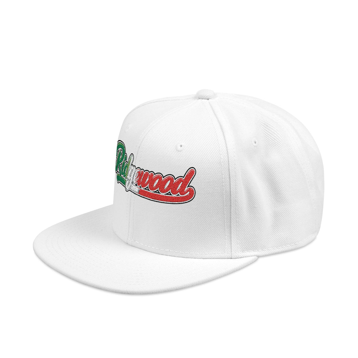 Ridgewood Italian Embroidered Snapback Hat | Street Sign Patch Cap