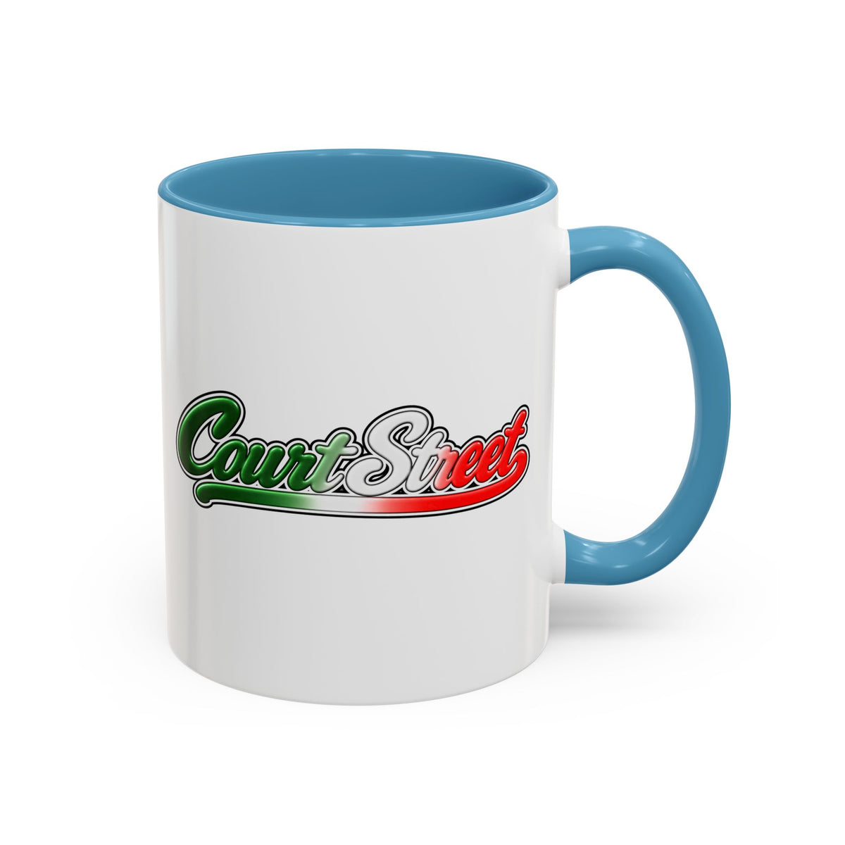 Court Street Coffee Mug, Unique Gift for Italians, Fun Kitchen Decor