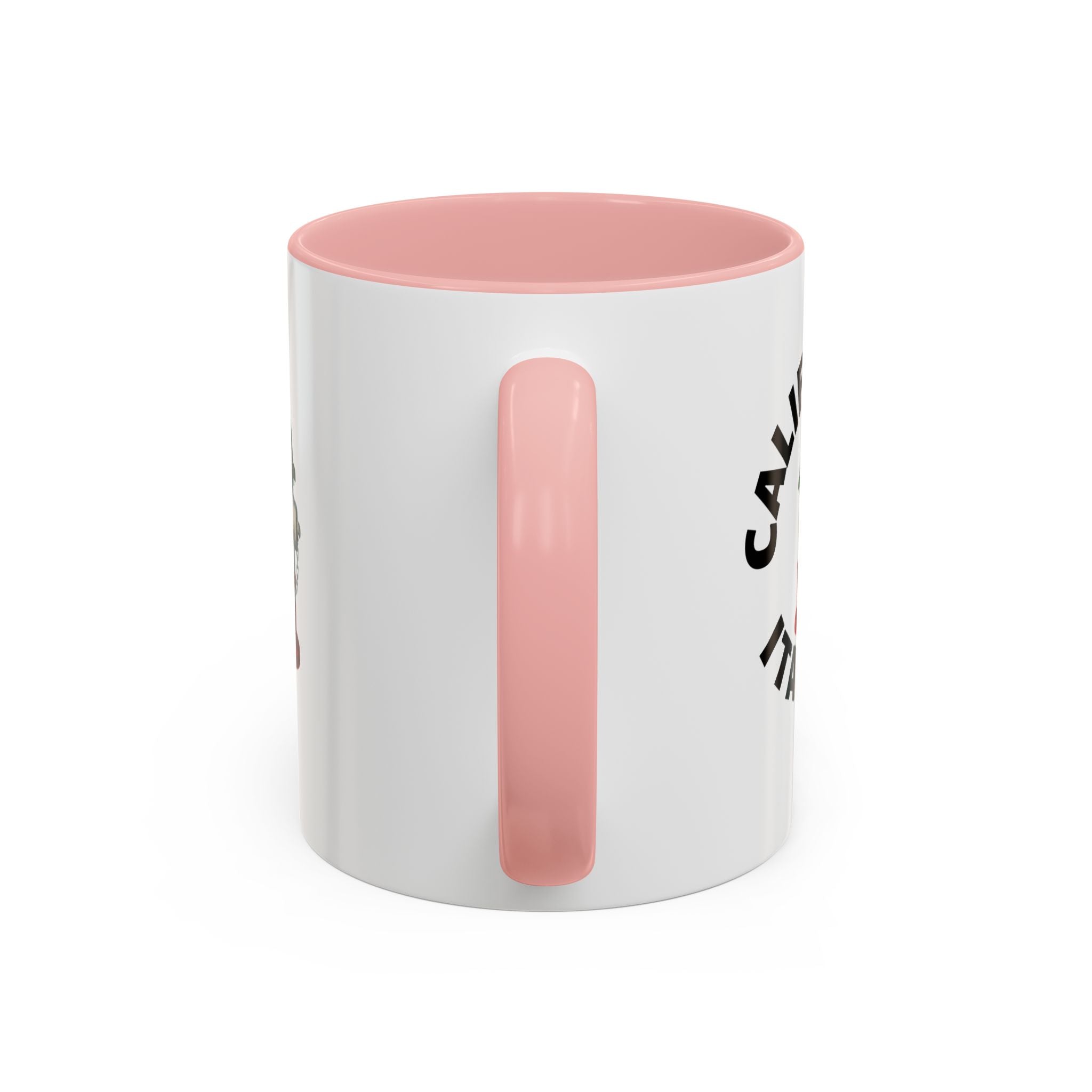 California Coffee Mug with Fire Hydrant Design, Unique Gift for Italians, Fun Kitchen Decor