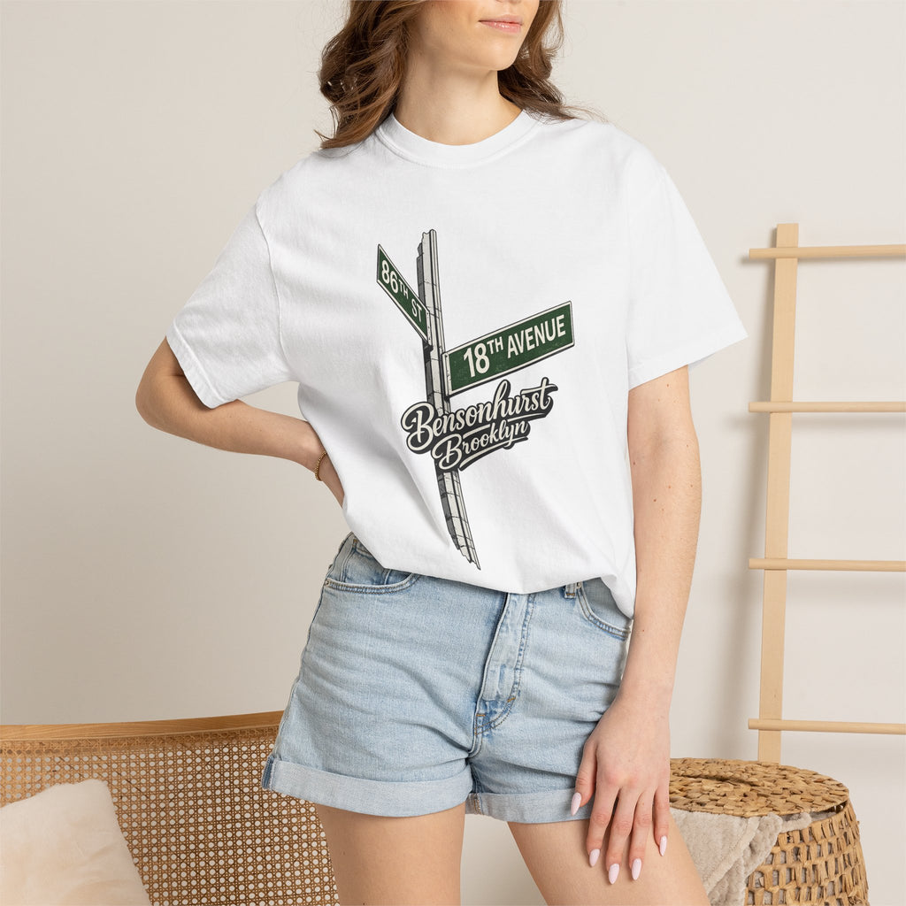 Bensonhurst 18th Ave Tee | Street Style, Unisex Fashion, Comfortable Casual Wear