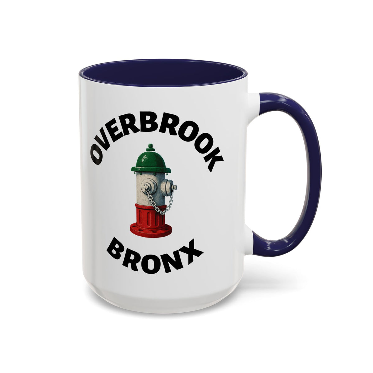 Overbrook Coffee Mug with Fire Hydrant Design, Unique Gift for Italians, Fun Kitchen Decor