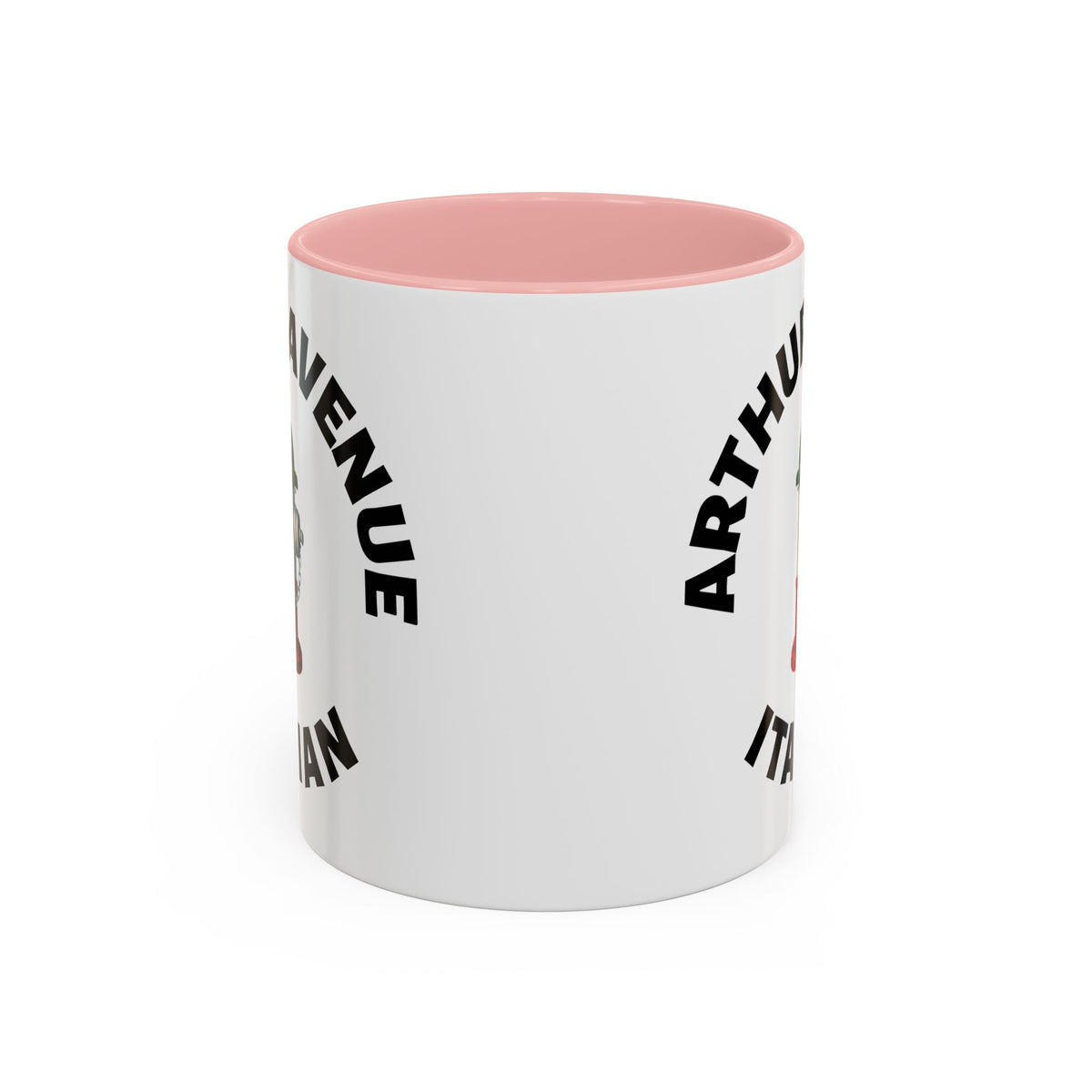 Arthur Avenue Coffee Mug with Fire Hydrant Design, Unique Gift for Italians, Fun Kitchen Decor