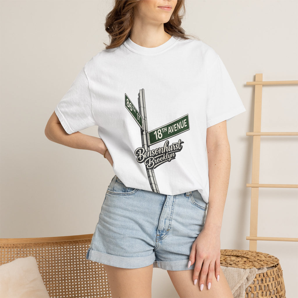Bensonhurst 18th Ave Tee | Street Style, Unisex Fashion, Comfortable Casual Wear