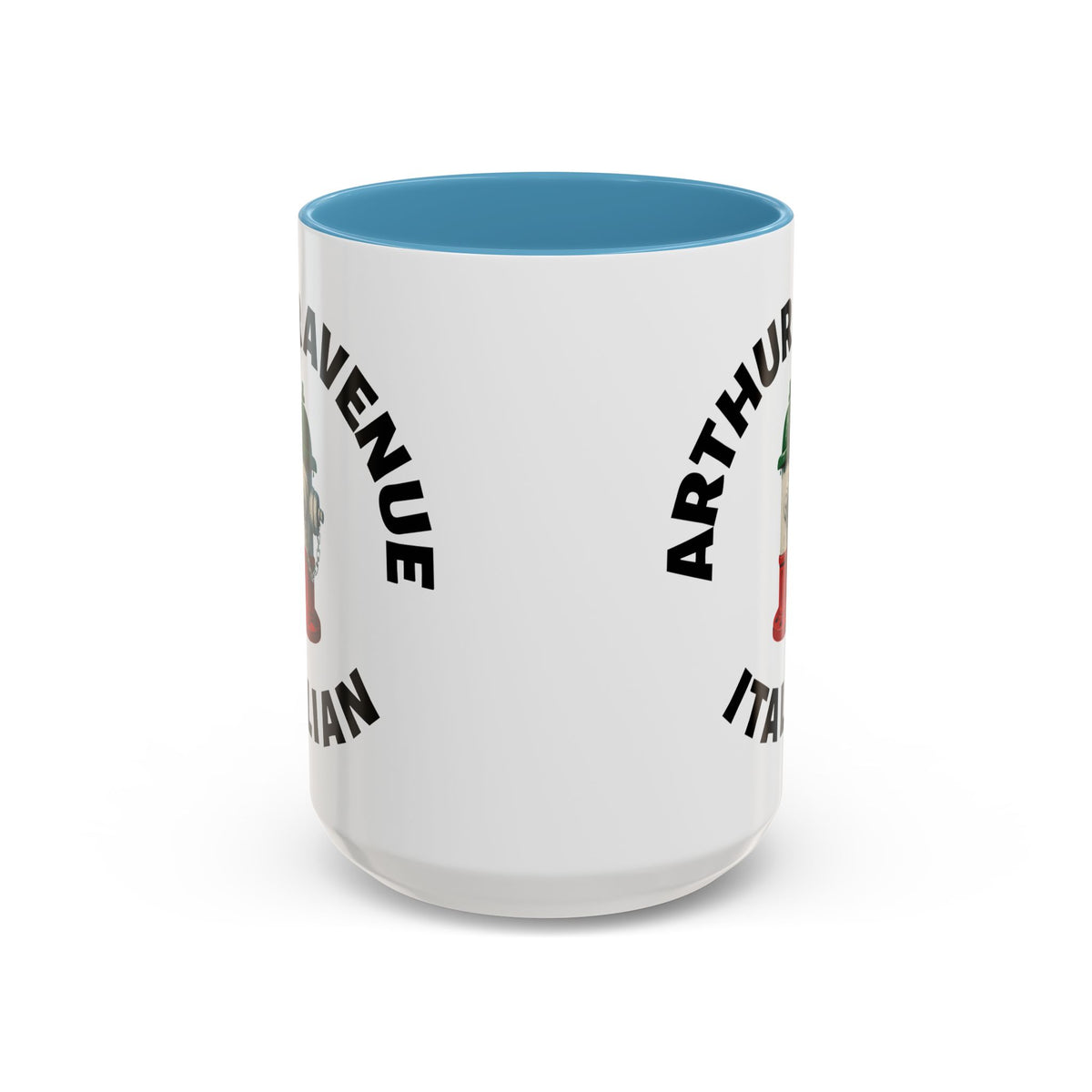 Arthur Avenue Coffee Mug with Fire Hydrant Design, Unique Gift for Italians, Fun Kitchen Decor