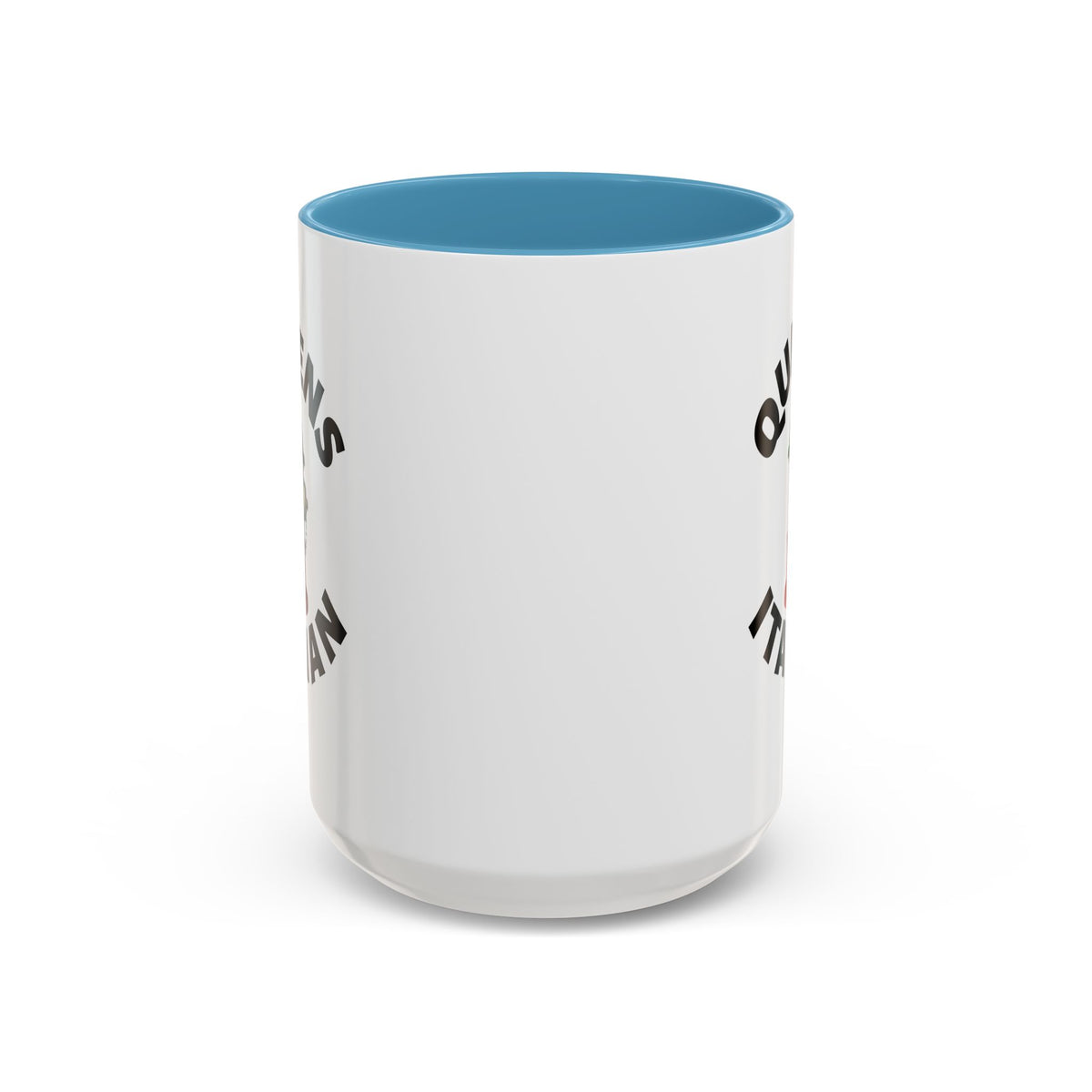 Queens Coffee Mug with Fire Hydrant Design, Unique Gift for Italians, Fun Kitchen Decor