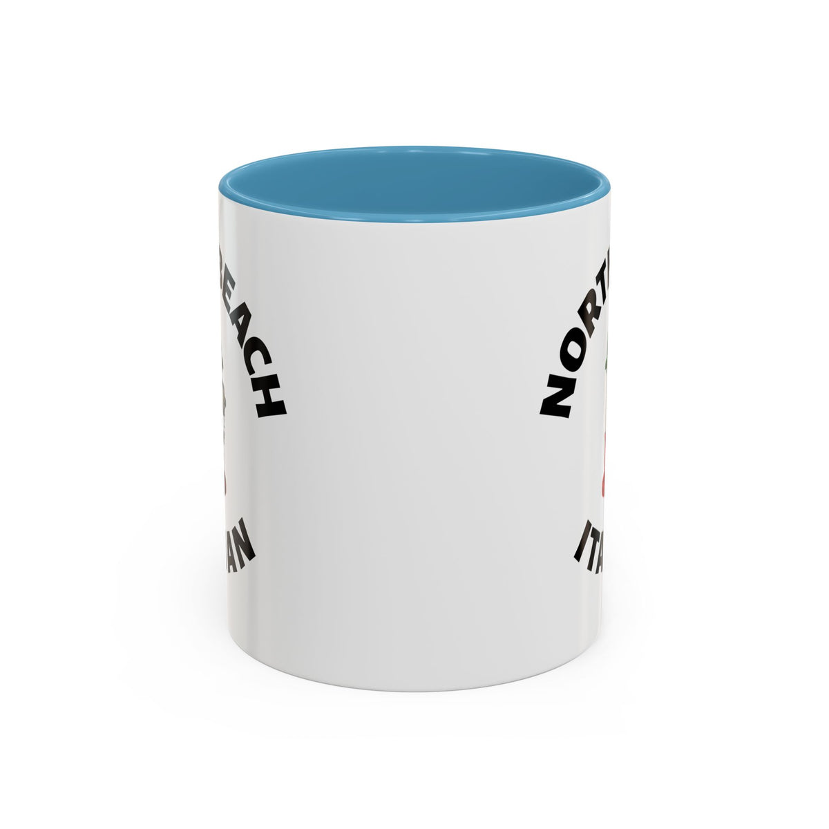 North Beach Coffee Mug with Fire Hydrant Design, Unique Gift for Italians, Fun Kitchen Decor