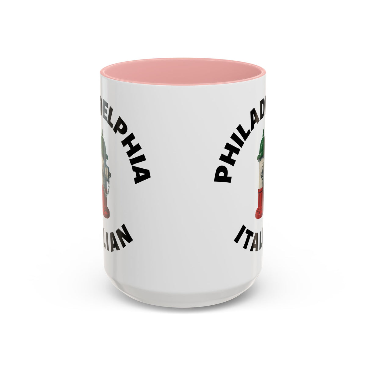 Philadelphia Coffee Mug with Fire Hydrant Design, Unique Gift for Italians, Fun Kitchen Decor