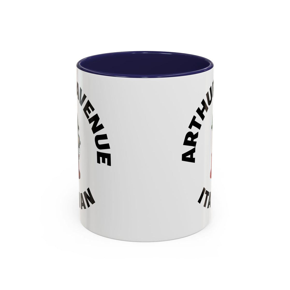 Arthur Avenue Coffee Mug with Fire Hydrant Design, Unique Gift for Italians, Fun Kitchen Decor