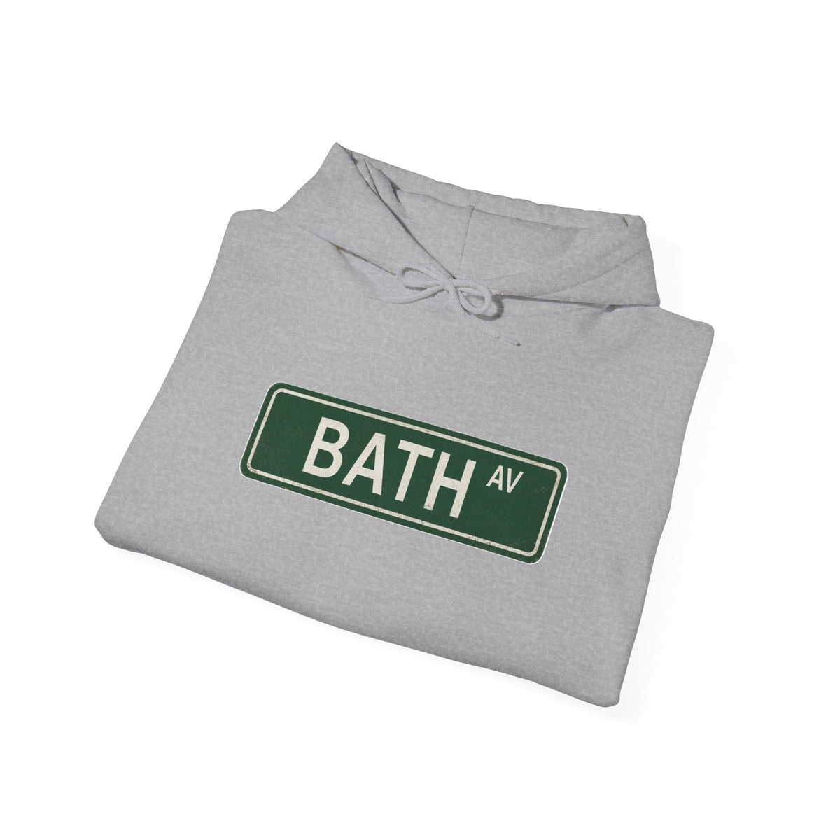 Bath AV Hoodie — Italian Flag Script Pullover
