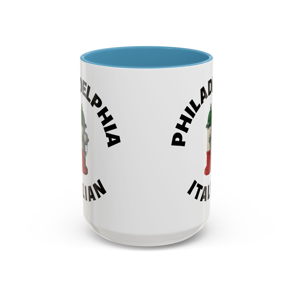 Philadelphia Coffee Mug with Fire Hydrant Design, Unique Gift for Italians, Fun Kitchen Decor