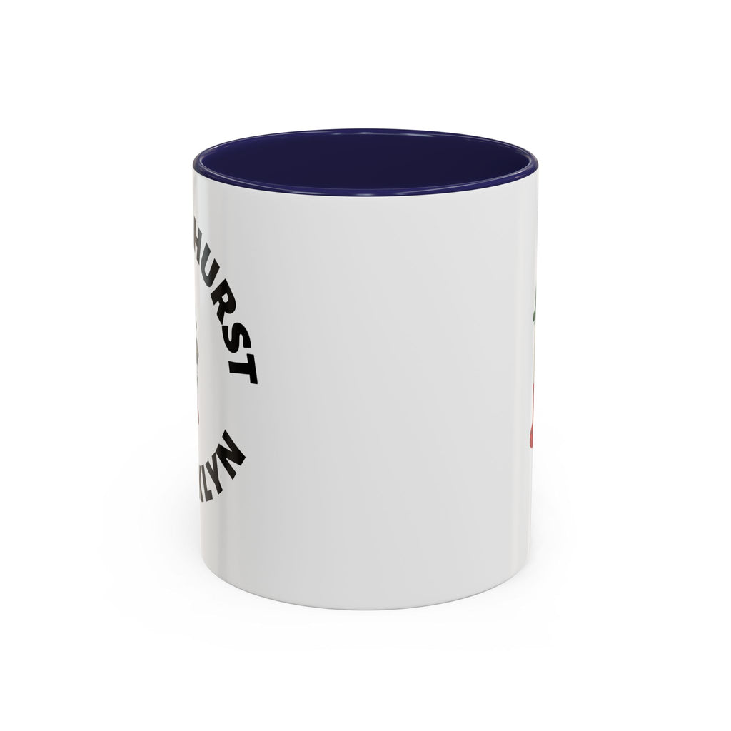 Bensonhurst Coffee Mug with Fire Hydrant Design, Unique Gift for Italians, Fun Kitchen Decor