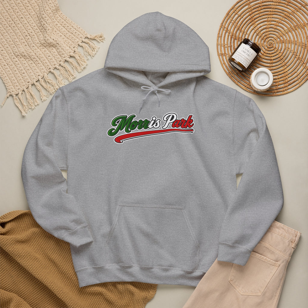 Morris Park Hoodie — Italian Flag Script Pullover