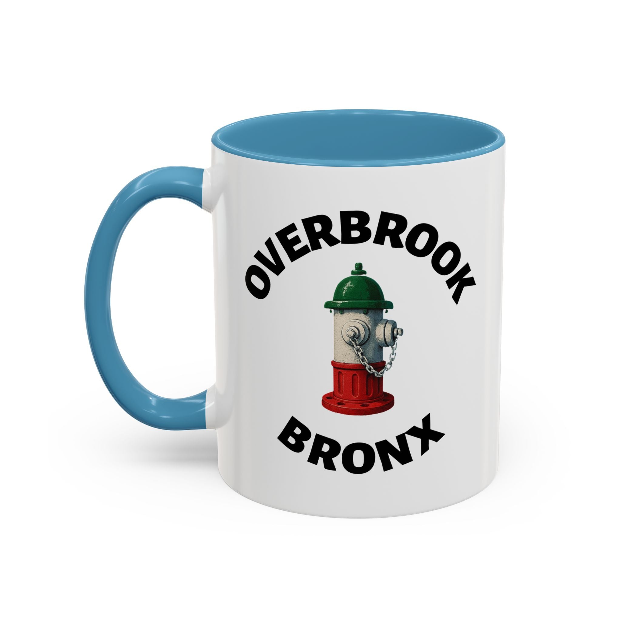 Overbrook Coffee Mug with Fire Hydrant Design, Unique Gift for Italians, Fun Kitchen Decor