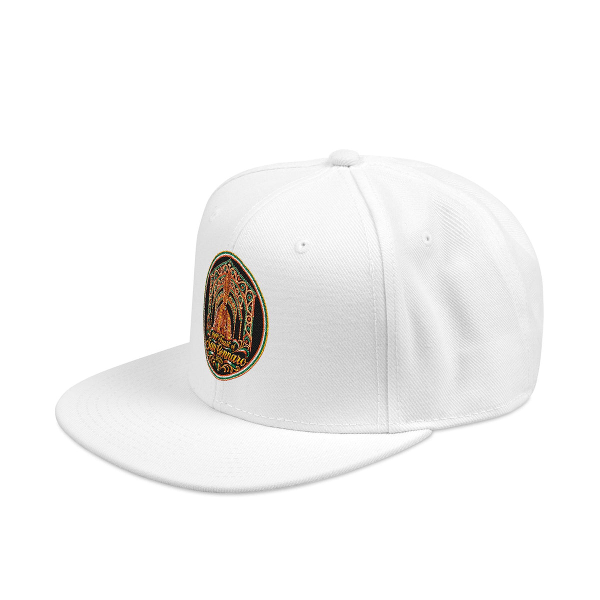 100th Feast of Saint Gennaro Italian Embroidered Snapback Hat | Street Sign Patch Cap