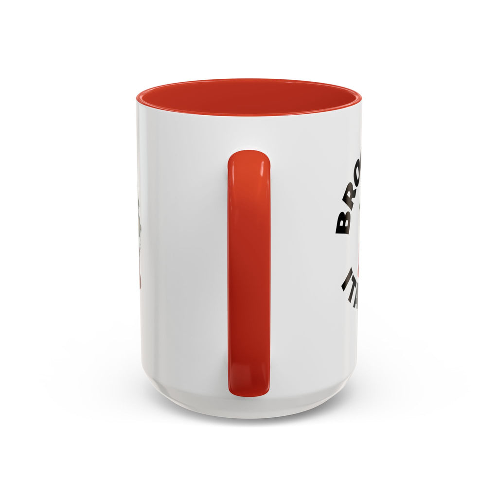 Brooklyn Coffee Mug with Fire Hydrant Design, Unique Gift for Italians, Fun Kitchen Decor