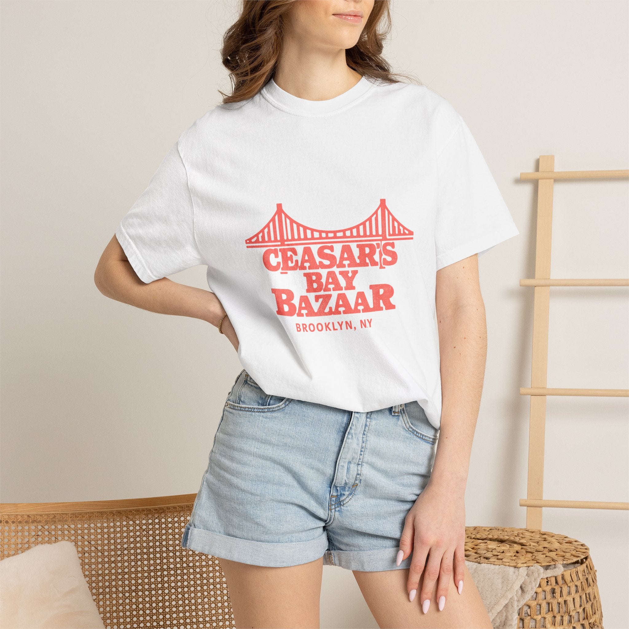Ceaser's Bay Bazaar Tee | Street Style, Unisex Fashion, Comfortable Casual Wear