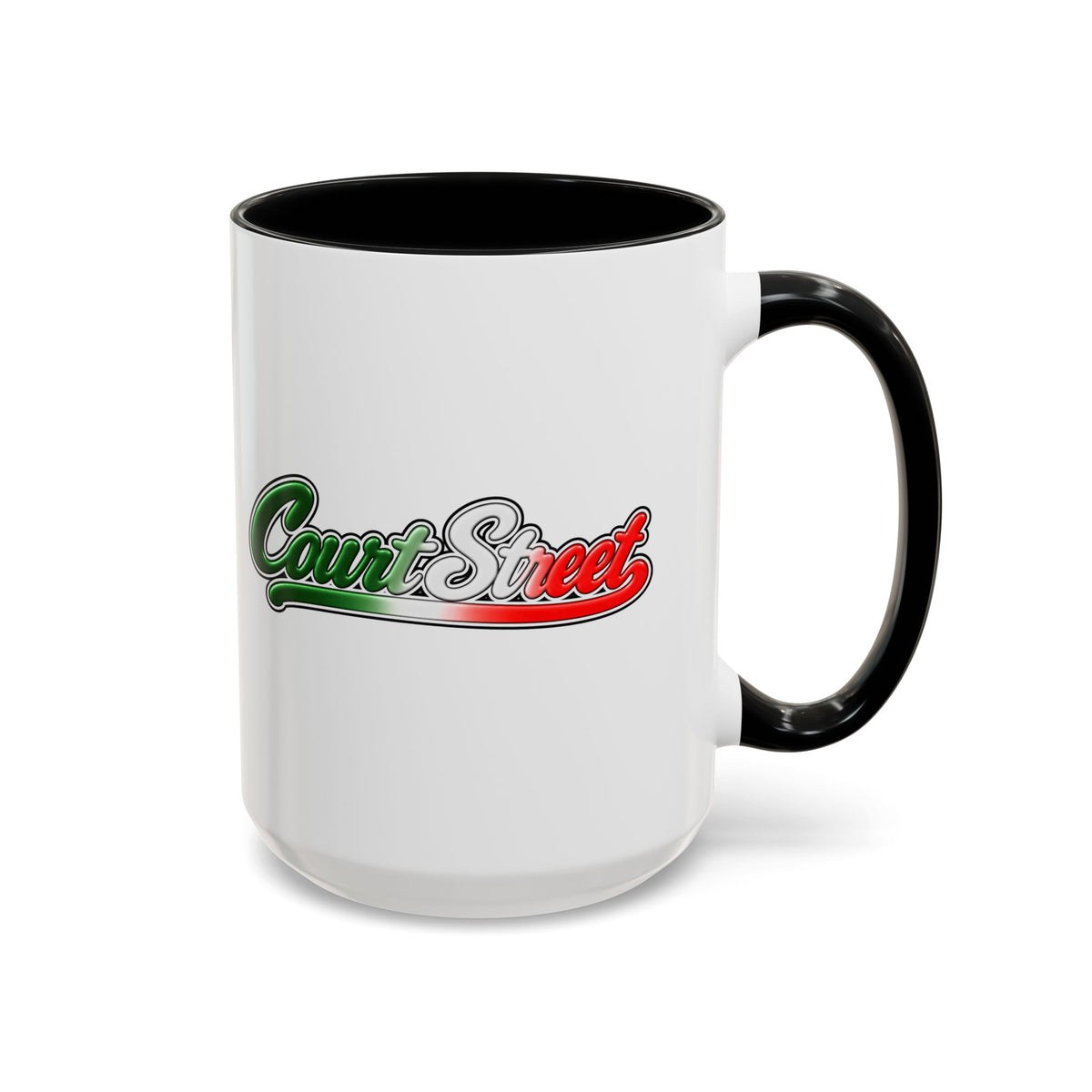 Court Street Coffee Mug, Unique Gift for Italians, Fun Kitchen Decor