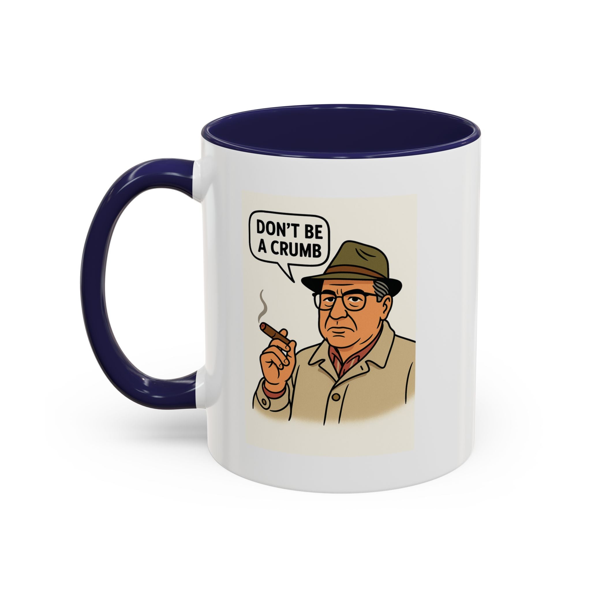 Don’t be a Crumb Coffee Mug, Unique Gift for Italians, Fun Kitchen Decor