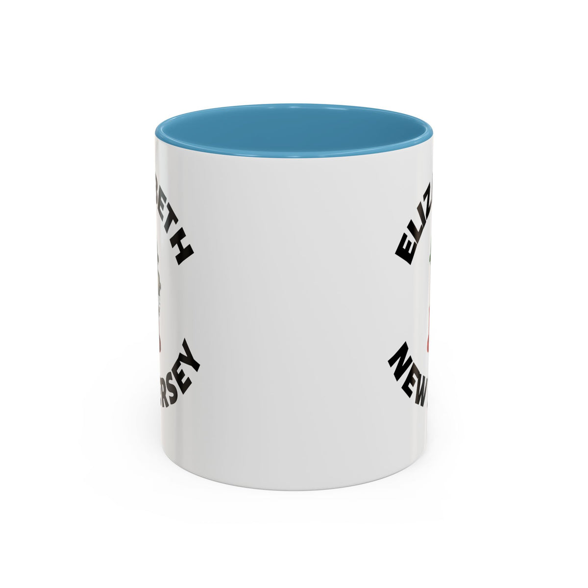 Coffee Mug - Elizabeth with Fire Hydrant Design, Unique Gift for Italians