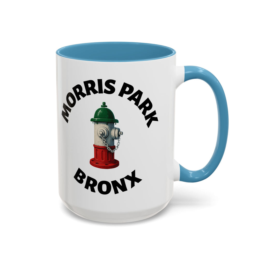 Morris Park Coffee Mug with Fire Hydrant Design, Unique Gift for Italians, Fun Kitchen Decor