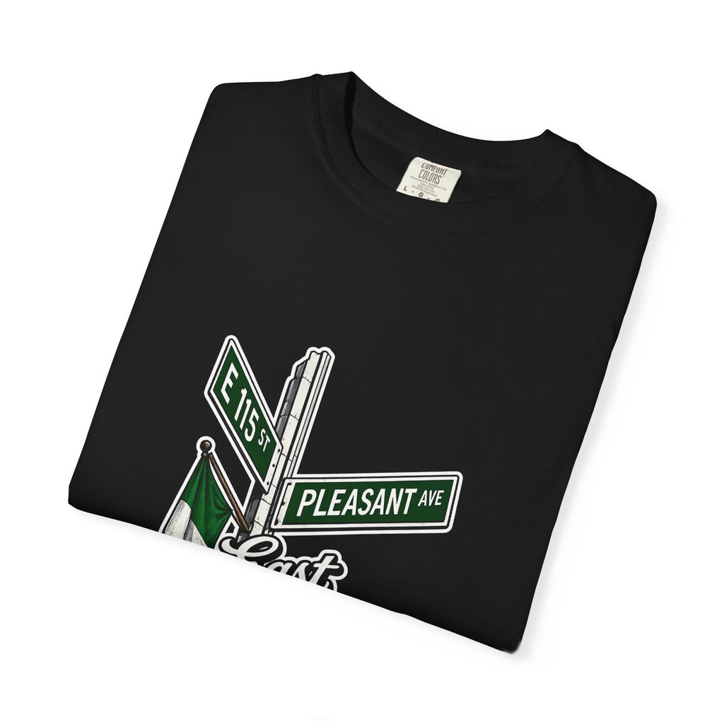 East Harlem with Italian Flag Tee | Street Style, Unisex Fashion, Comfortable Casual Wear