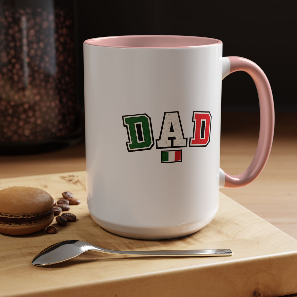 Italian Dad Coffee Mug, Unique Gift for Italians, Fun Kitchen Decor