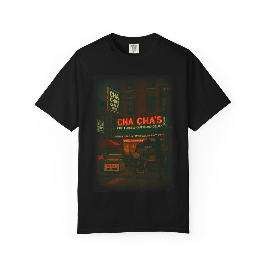 Cha Cha's Little Italy Tee | Street Style, Unisex Fashion, Comfortable Casual Wear