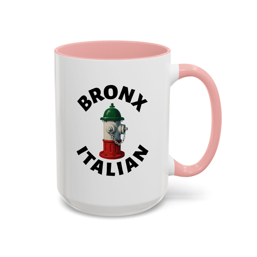 Bronx Coffee Mug with Fire Hydrant Design, Unique Gift for Italians, Fun Kitchen Decor