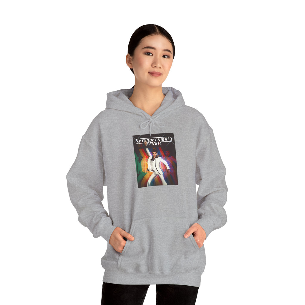 Saturday Night Fever Hoodie — Italian Flag Script Pullover