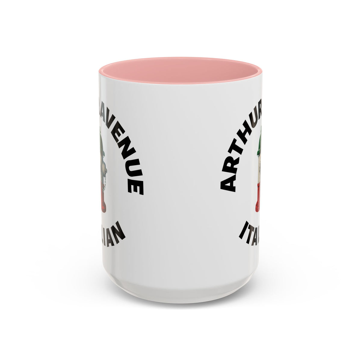 Arthur Avenue Coffee Mug with Fire Hydrant Design, Unique Gift for Italians, Fun Kitchen Decor