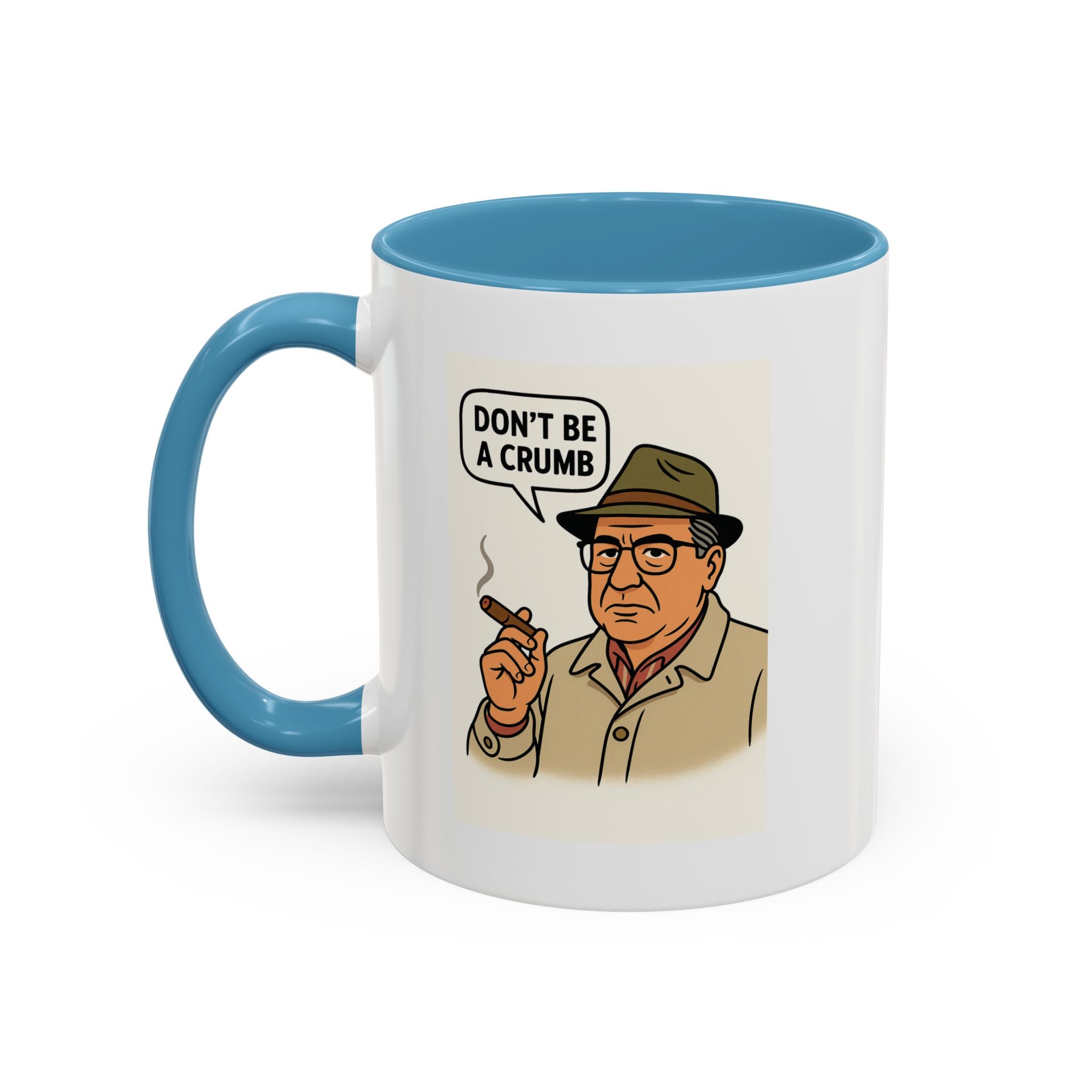 Don’t be a Crumb Coffee Mug, Unique Gift for Italians, Fun Kitchen Decor