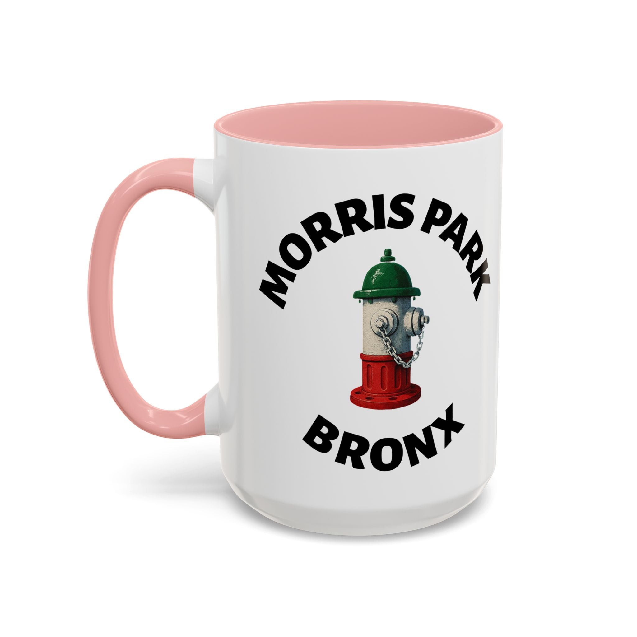 Morris Park Coffee Mug with Fire Hydrant Design, Unique Gift for Italians, Fun Kitchen Decor