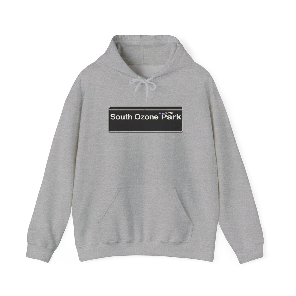 South Ozone Park Hoodie — Italian Flag Script Pullover