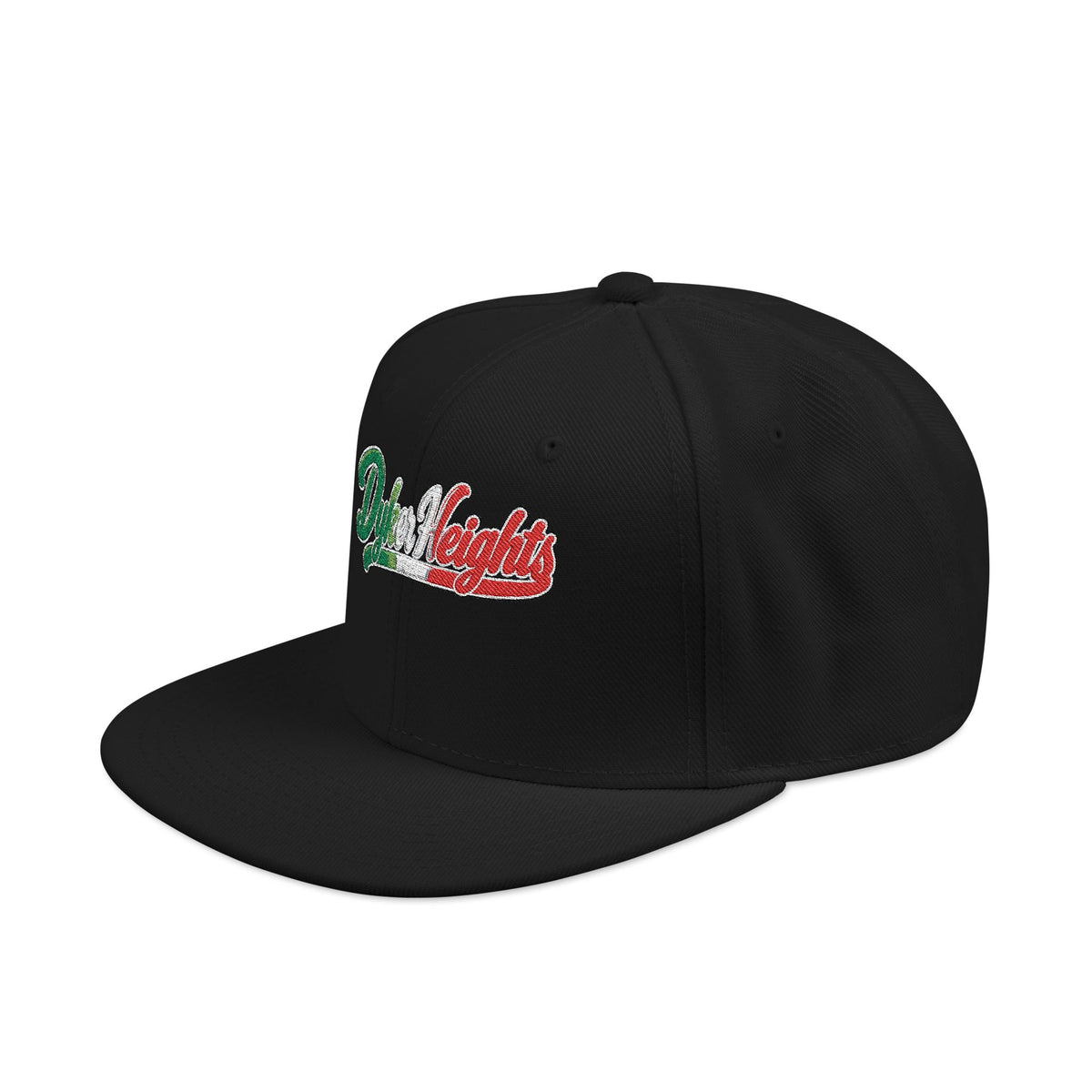 Dyker Heights Italian Embroidered Snapback Hat | Street Sign Patch Cap
