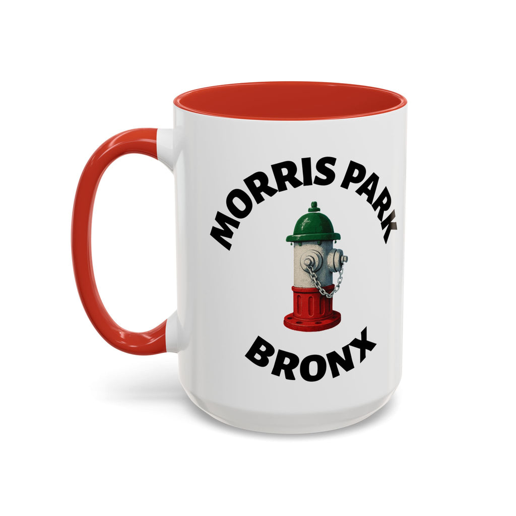 Morris Park Coffee Mug with Fire Hydrant Design, Unique Gift for Italians, Fun Kitchen Decor