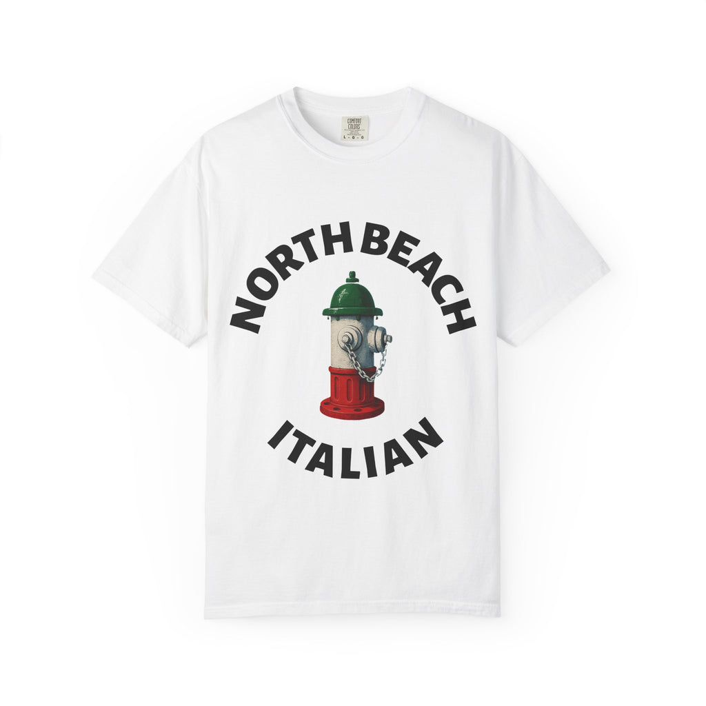 North Beach Italian Tee | Street Style, Neighbourhood Pride, Unisex Fashion, Comfortable Casual Wear