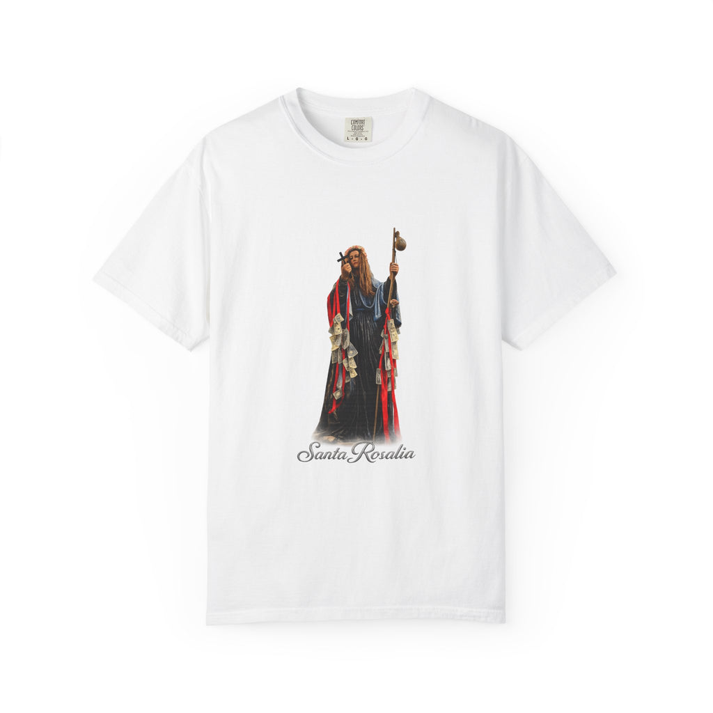 Santa Rosalia Tee | Street Style, Unisex Fashion, Comfortable Casual Wear