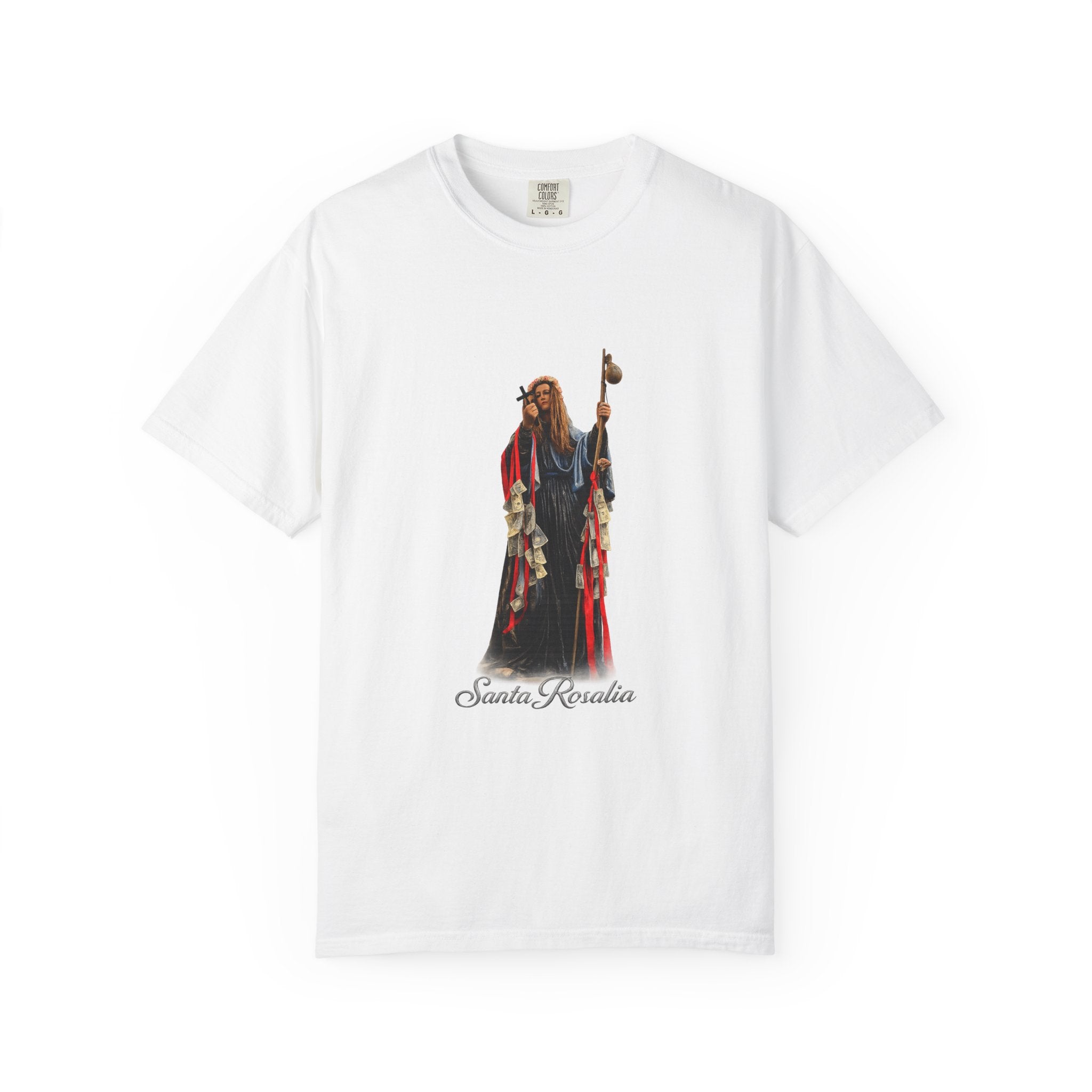 Santa Rosalia Tee | Street Style, Unisex Fashion, Comfortable Casual Wear