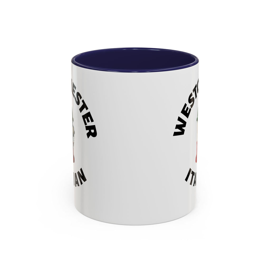 Westchester Coffee Mug with Fire Hydrant Design, Unique Gift for Italians, Fun Kitchen Decor