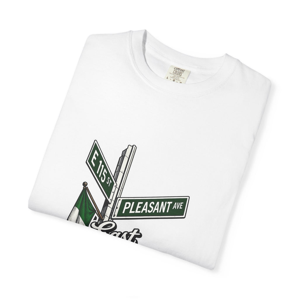 East Harlem with Italian Flag Tee | Street Style, Unisex Fashion, Comfortable Casual Wear