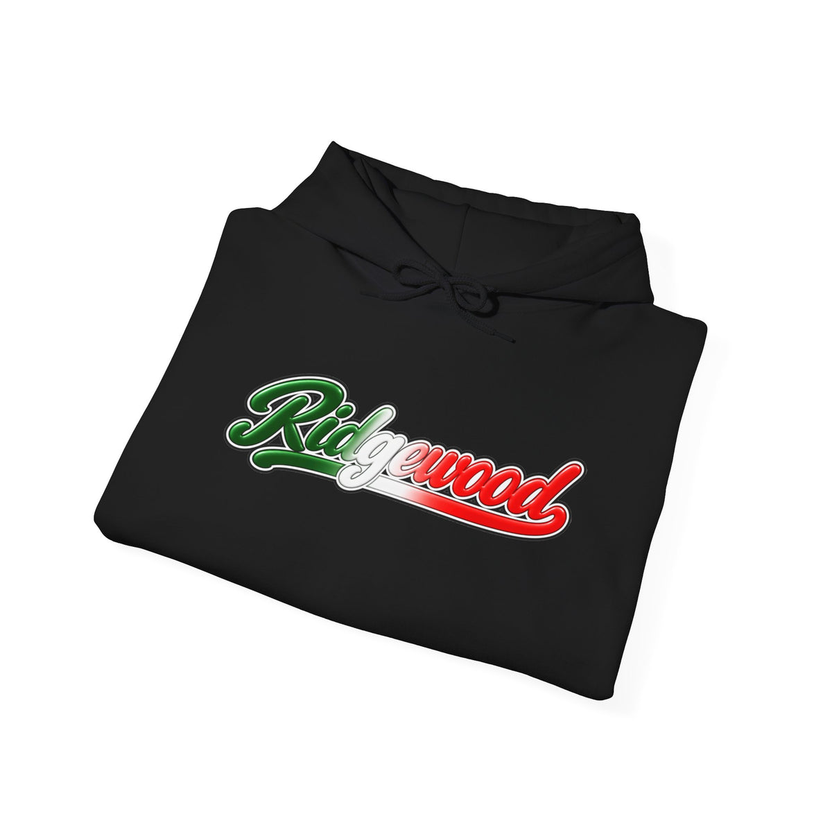 Ridgewood Hoodie — Italian Flag Script Pullover
