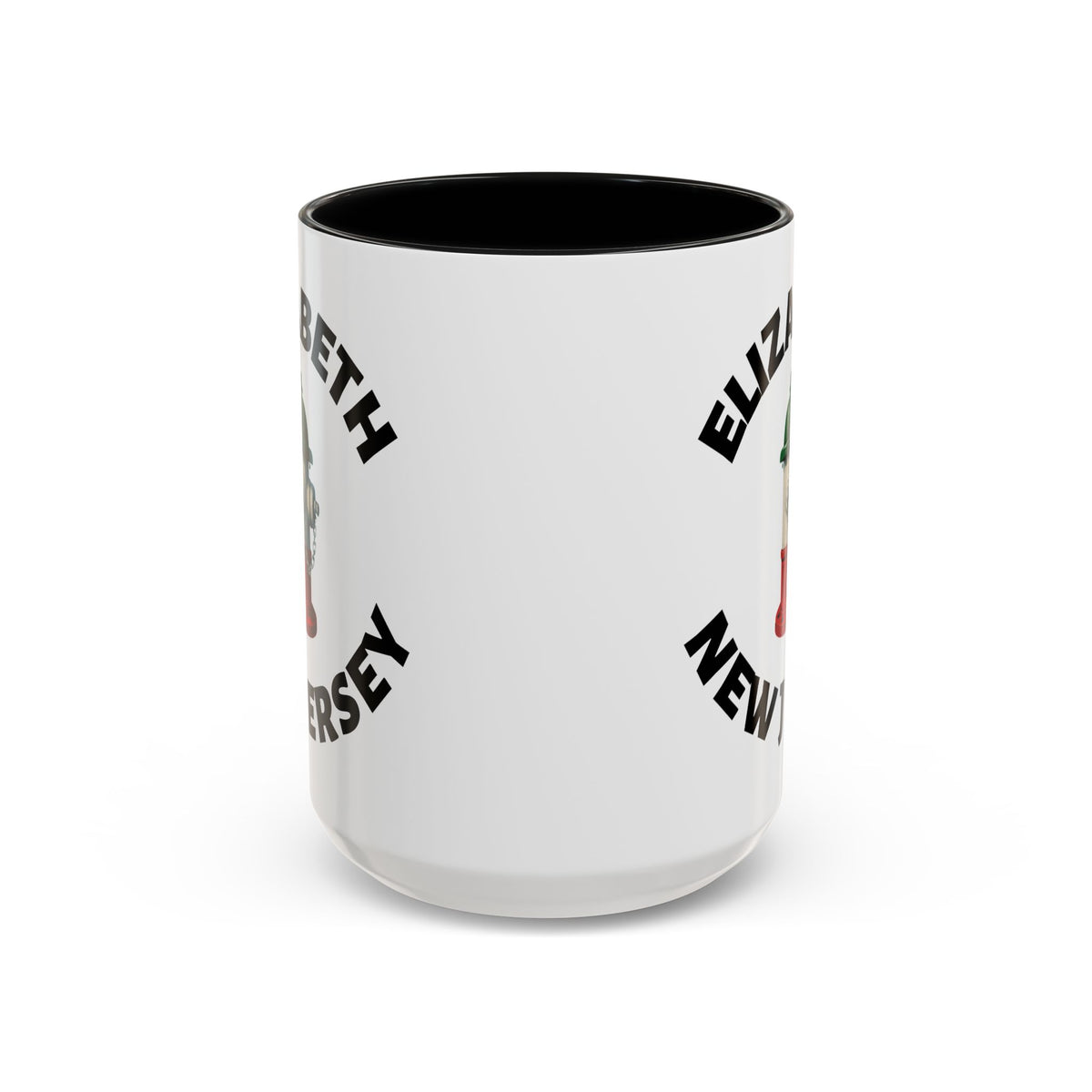 Coffee Mug - Elizabeth with Fire Hydrant Design, Unique Gift for Italians