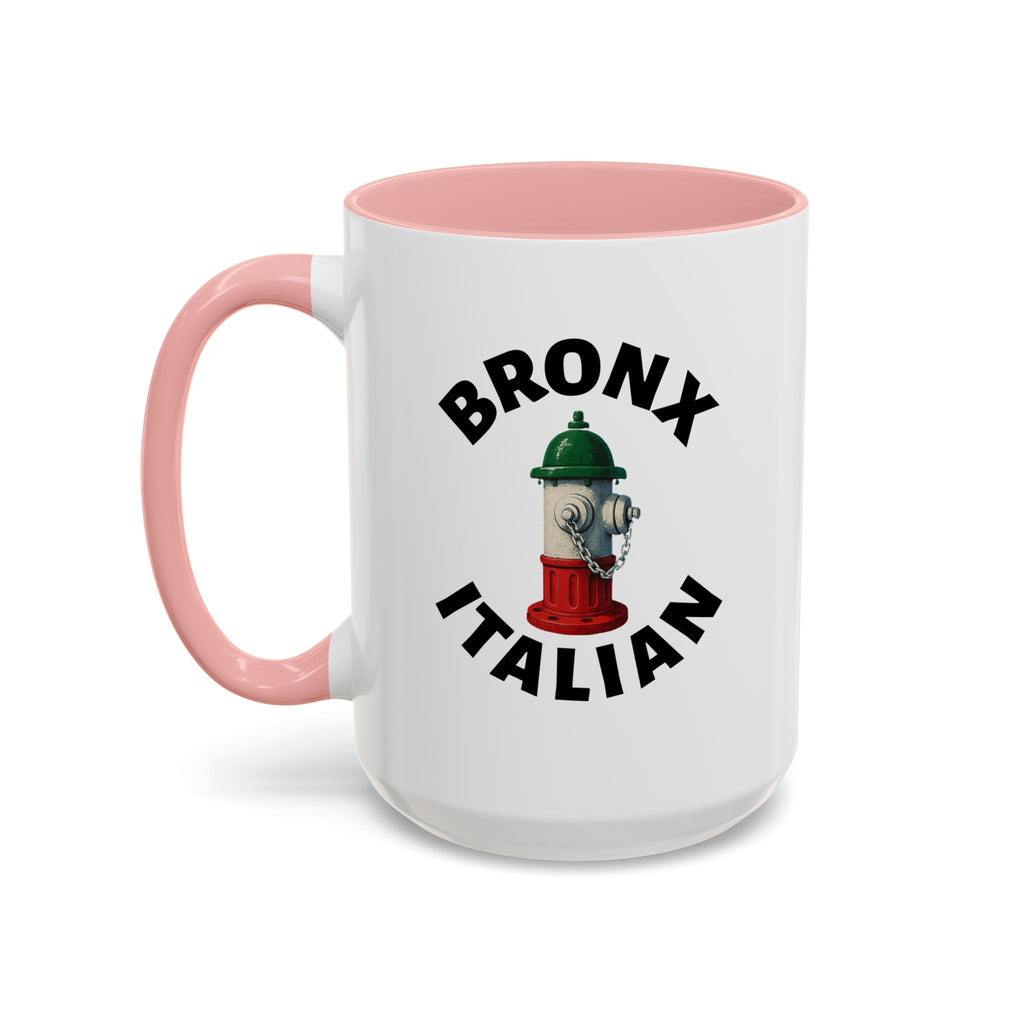 Bronx Coffee Mug with Fire Hydrant Design, Unique Gift for Italians, Fun Kitchen Decor