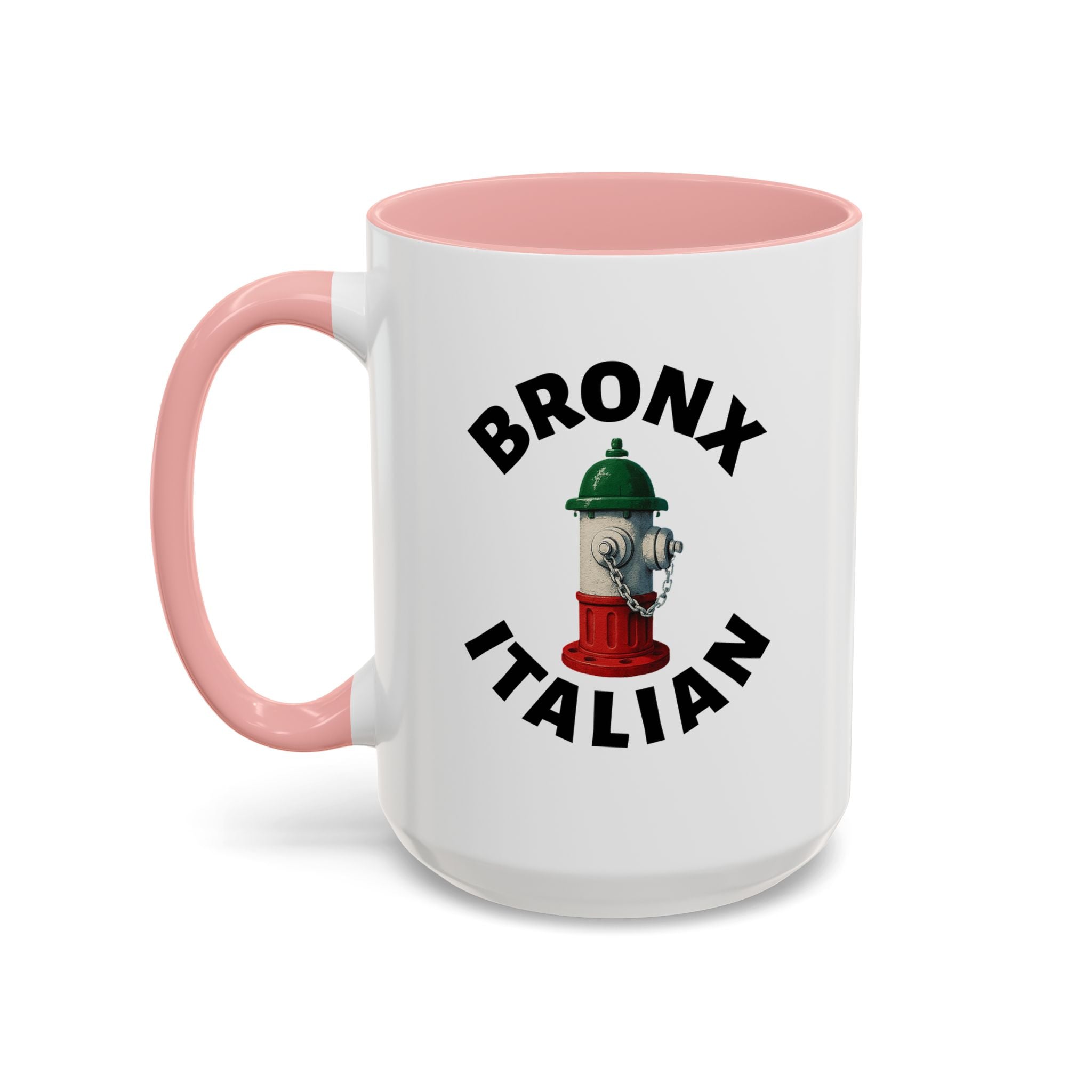 Bronx Coffee Mug with Fire Hydrant Design, Unique Gift for Italians, Fun Kitchen Decor